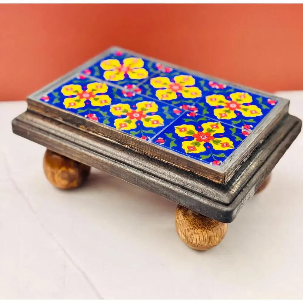 Rustic Tile Riser/Manai/display -Jaipur tile - Picture 1 of 7